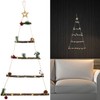 infactory Easter decoration: set of 2 decorative wooden ladders, 30
