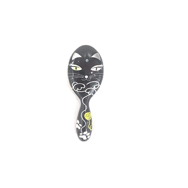 Pylones Ladypop Hairbrush Large Black Cat