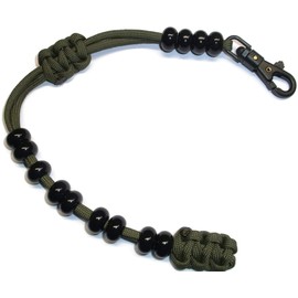 RedVex Ranger Style Cobra Pace Counter Beads Paracord/Survival 13" - OD Green