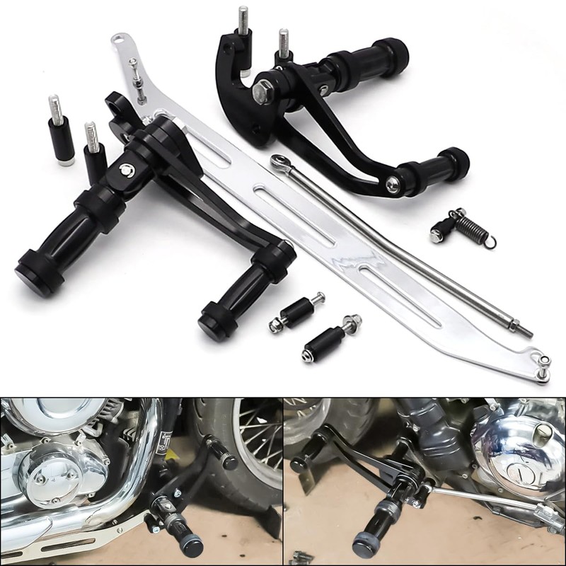 Motorcycle Forward Controls Complete Kit for Yamaha XVS650 Vstar 650
