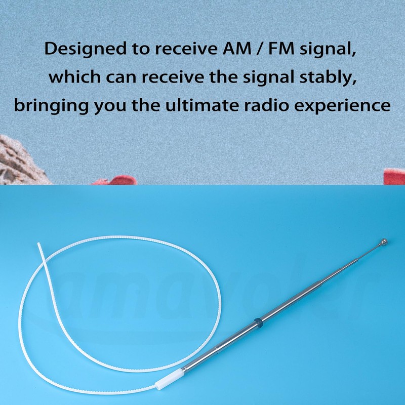 Amavoler Power Antenna Aerial Mast Fit for Toyota 4 Runner