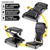 Powerbuilt 42-Inch Triplex Folding Creeper, Rolling Seat, and Brake Stool,