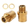 RISK Bike Pedal Extender Titanium Alloy Bicycle Pedal Extended Spindle