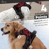 ShopMiey Dog Harness No Pull Pet Harness with 2 Leash