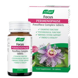 A.Vogel Focus Perimenopause Supplement | Helps Support Cognitive & Psychological Symptoms During Perimenopause | Nervous System Support | Energy & Vitality | Passiflora Complex | 30 Tablets