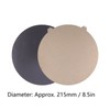 Round Textured Flexible Spring Steel Plate with Magnetic Base Double