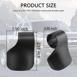 SSNNUU 2PCS Motorcycle Cruise Control,Anti-Slip Motorcycle Throttle Assist for Relieving Hand Joint Fatigue,Universal Cruise Control for Motorcycle Throttle Motorcycle Accessories