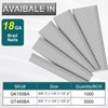 Toicann18 Gauge Galvanized Brad Nails(2",1-1/2",1-1/4",1",5/8") 18 GA Universal Nail Gun