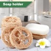 Natural Loofah Slices for Soap Making-20 Pack Organic Luffa Cuts