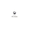 Kozelo 1000pcs Precision Ball 1.5mm 304 Stainless Steel Bearing Solid