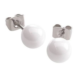 Boccia 0587-01 Women's Stud Earrings Titanium