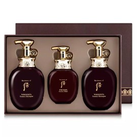 Huspa 더후 후스파 헤어 미용실 헤어 비듬샴푸 린스 3종세트 After Shampoo Huspa Hair Beauty Salon Dandruff Shampoo Rinse 3 Set