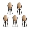 5PCS Single Egg Stand Holders Cup Egg Poaching Cups Egg