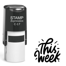 stampexpression - Football Self Inking Rubber Stamp - Black Ink (A-63194)