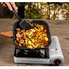 12,000 BTU Portable Butane Camping Stove with 4 x 8oz.