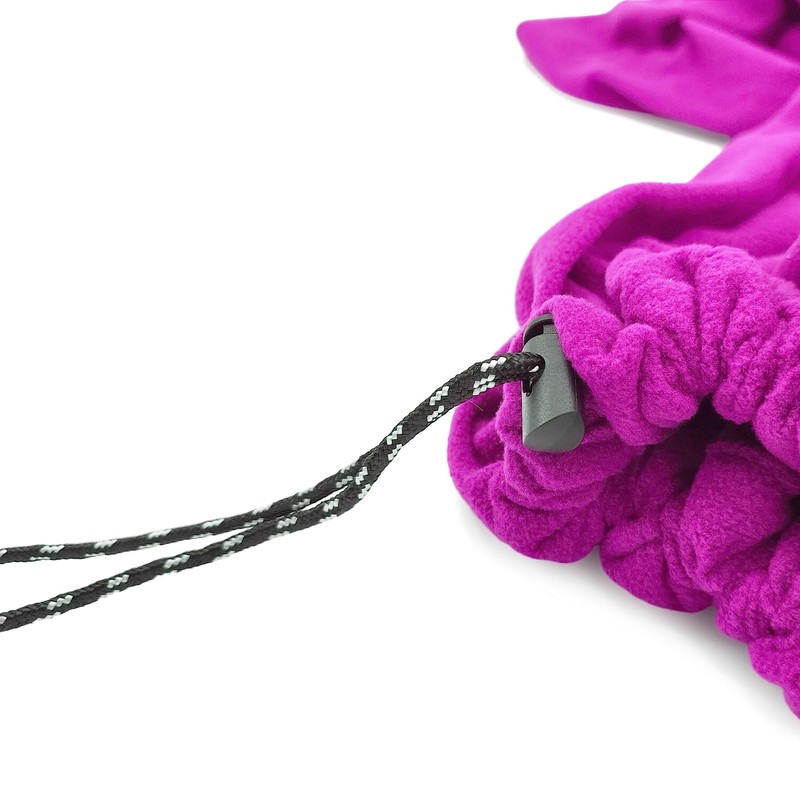 Alephnull Fleece Sleeping Bag Fleece Blanket Hiking Camping (Purple, 180