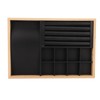 Stackable Jewelry Tray Organizer 3 Purpose Storage Cabinet Drawer Display