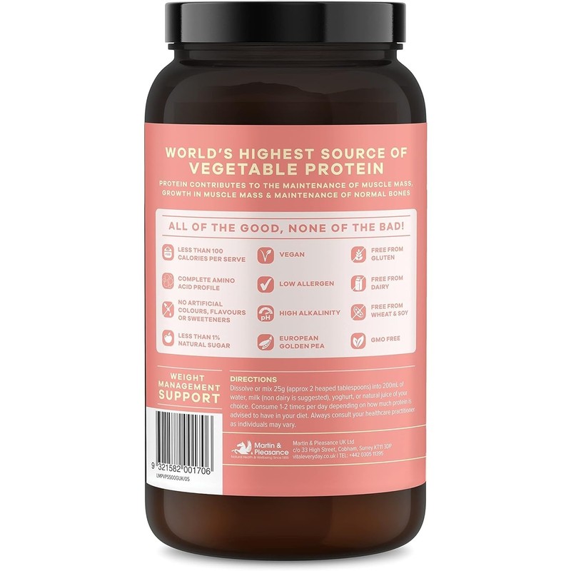 Martin & Pleasance Vital Protein 100% Natural Plant Based (Pea