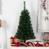 Nearly Natural 3ft. Green Artificial Christmas Tree with 50 LED
