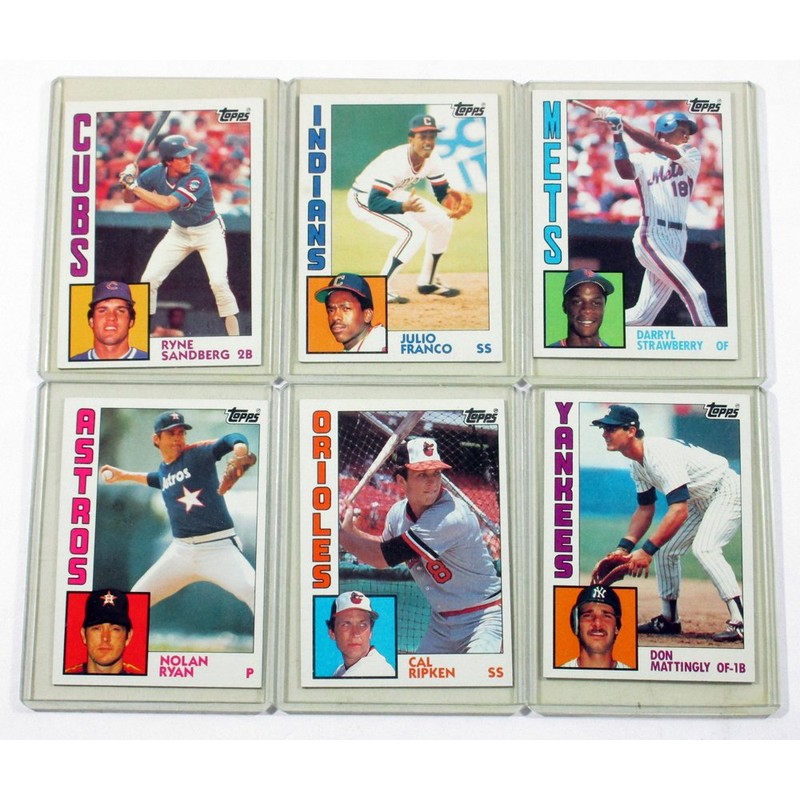 1984 Topps Baseball Complete Set (Don Mattingly Rookie Card)