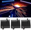 10pcs P42 x 11 x 40 Aluminium Heat Sink Thermal