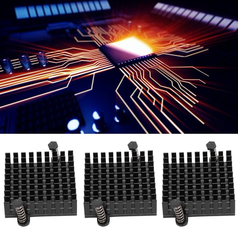 10pcs P42 x 11 x 40 Aluminium Heat Sink Thermal