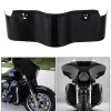 Unbranded Gloss Black Batwing Lower Trim Skirt Fairing Fit For