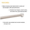 binifiMux 6pcs M8 x 80mm - 1.25mm Pitch Hex Socket