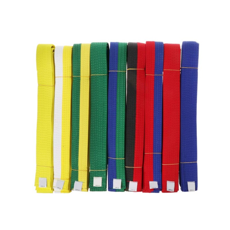 Bobeini Professional Taekwondo Karate Judo Double Wrap Martial Arts Striped