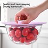 Silicone Lids for Food Storage Silicone Bowl Covers Silicone Pot