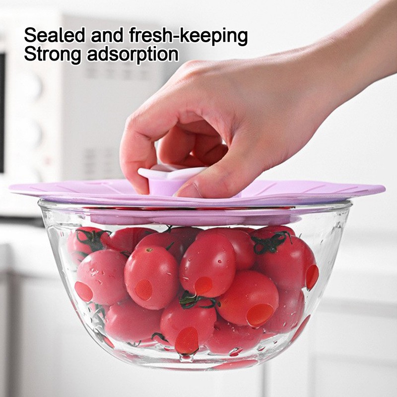 Silicone Lids for Food Storage Silicone Bowl Covers Silicone Pot