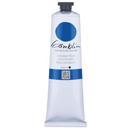 Gamblin Oil Color Cerulean Blue 150 ml tube