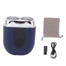 Electric Beard Trimmer Washable Type C Rechargeable IPX6 Waterproof Double Head Portable Clipper for Dormitory Car Travel