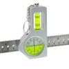 Solid aluminum angle level measuring instrument, tilt angle measuring instrument,