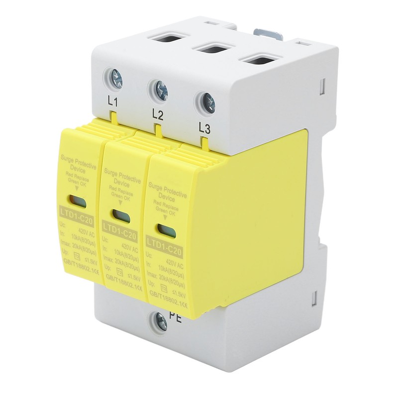 AC Surge Protective Device Flame Retardant PC Shell Quick Response