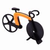 G.a HOMEFAVOR Bicycle Pizza Cutter Stainless Steel Blades with Non-Stick