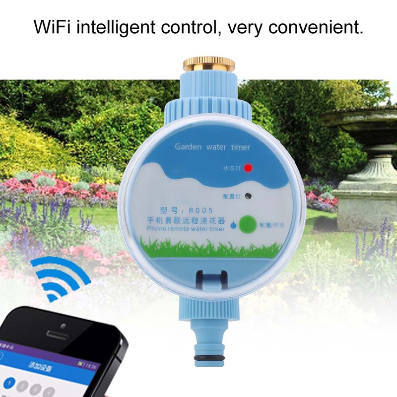 Electronic WiFi Remote Control Automatic Garden Irrigation Timer Intelligent Flowers