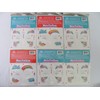 Savvi Kids Temporary Glitter Tattoos New in Package 6 Sets