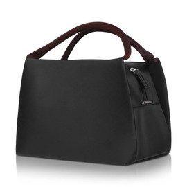 Philorn Insulating and Thermal Lunch Bag, Waterproof and Lightweight, for Picnic, Work, and School, Black , medium