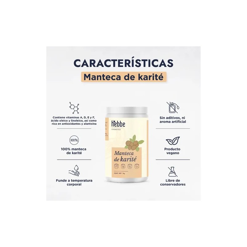 Manteca De Karite Organica Natural 1 Kg