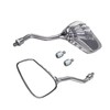 Anzene Custom Skull Skeleton Hand Claw Side Mirrors Rearview 10mm