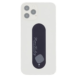 Momostick Flatstick, Cell Phone Finger Grip Strap Holder for Hand, Cell Phone Stand, New Slim Finger Loop Selfie Grip Compatible with Most Smartphones -Feeling Navy