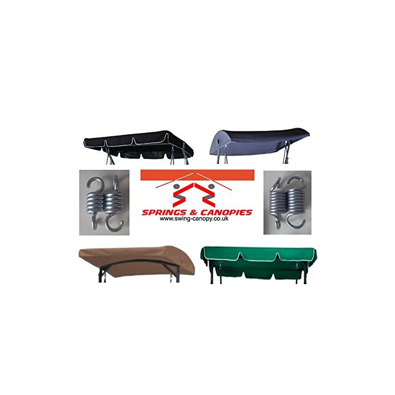 Replacement Canopy for Garden swing 2/3 seater different sizes and