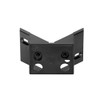Steinel Corner wall mount 02 black, for Sensor switched floodlights