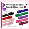 JODSONE 12 PCS Nagellack-Set mit 10 Farben Combo, 2 PCS