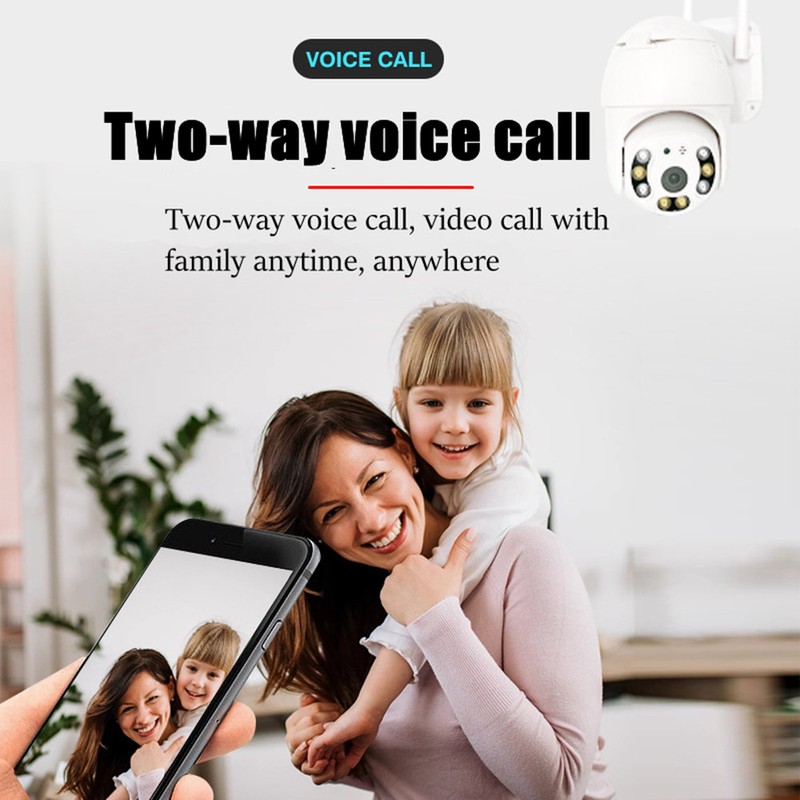 1080P HD Wireless Security Camera WiFi Camera 3MP Pan/Tilt Camera