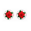 Global Poinsettia Forever Stamps (Two Stamps)