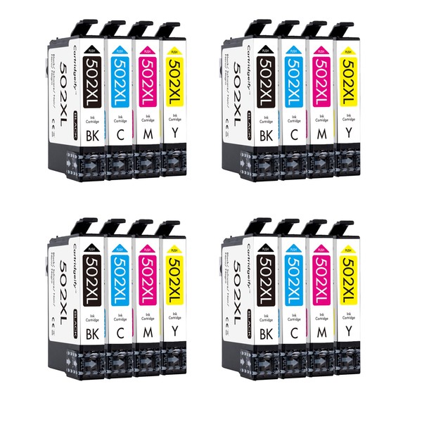 Cartridgeify 16-Pack 502XL Printer Cartridges Compatible with Epson 502 XL