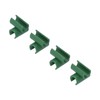 100Pcs Gardening Fixed Cross Clip Plastic Plant Buckle Clamp Clip