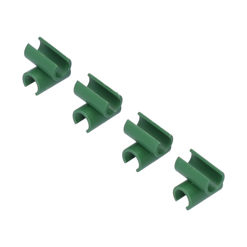 100Pcs Gardening Fixed Cross Clip Plastic Plant Buckle Clamp Clip